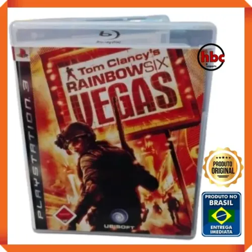 Rainbow Six Vegas PS3 - Original (jogo eur / sem manual)