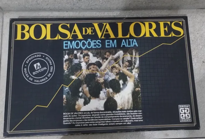 JOGO BOLSA DE VALORES DE TABULEIRO