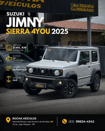 Suzuki Jimny Sierra 4you 1.5 16V AUT 2025