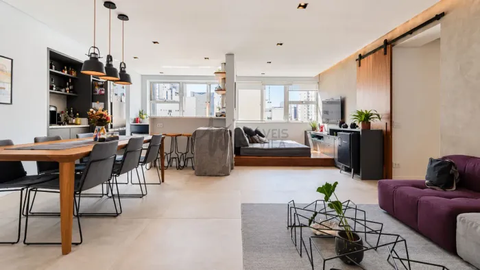 Apartamento á venda no complexo comendador Elias Assad, na Rua Bagé com 105 m²