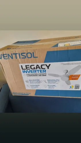 Vendo ventilador de teto controle remoto Novo