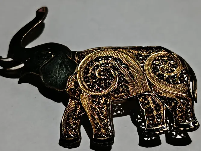 Elefante de filigrana portuguesa
