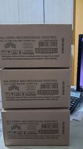 3 cases blister Triplo pokemon Heróis Excelsos