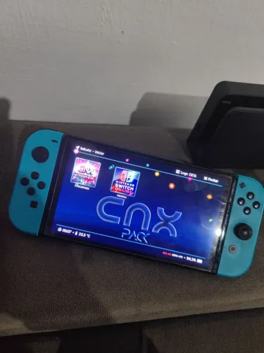NINTENDO SWITCH OLED DESBLOQUEADO