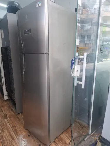 Geladeira Electrolux inox duplex