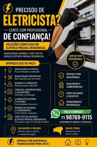 Serviços de elétrica 