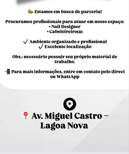 Em busca de parceria