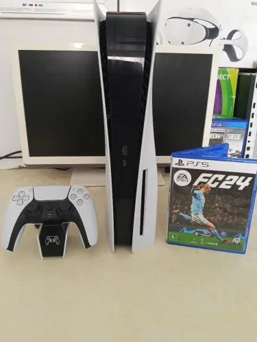 PS5 FAT MODELO 1214 NACIONAL SEMI NOVO