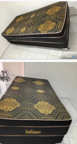 Cama box solteirão