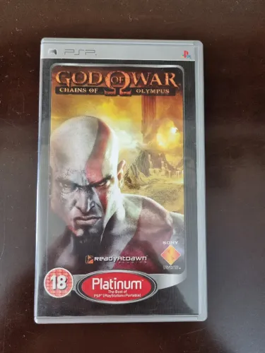 God of War Chains of Olympus PSP Usado Completo Europeu