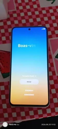 Samsung Galaxy a56 5g impecável estado de novo