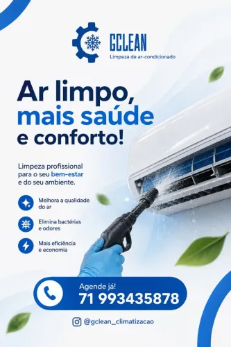 Higienização e limpeza de ar condicionado