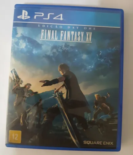 Final Fantasy XV (Detalhe na Capa)