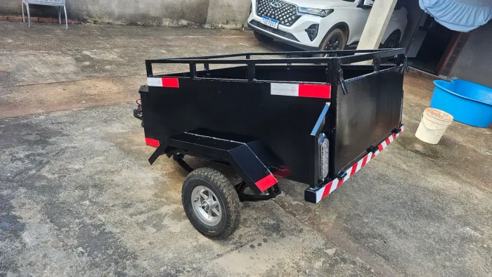 Reboque carretinha para moto e carro