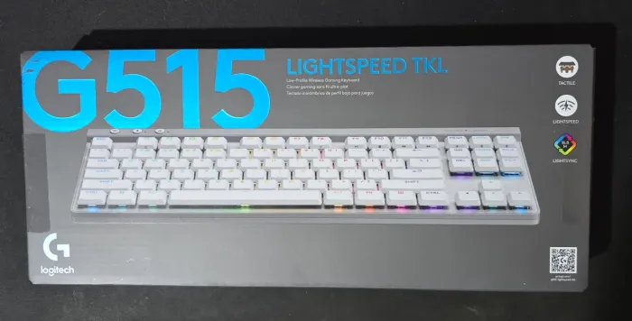 Teclado Sem Fio G515 Branco Logitech
