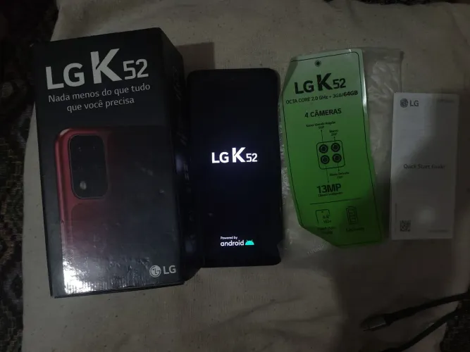 LG K52 (Para uso emergencial ou retirada de peças)