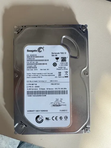 HD 500 GB Barracuda 7200.12 sagate