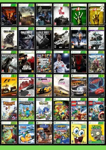 Jogos de Xbox 360 originais