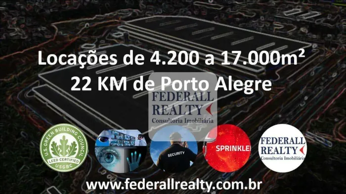 Aluguel de galpão na Grande Porto Alegre, Rio Grande do Sul RS