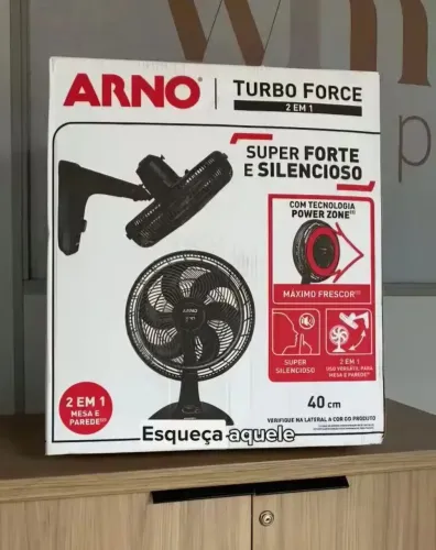 Ventilador Arno NOVO, NUNCA USADO