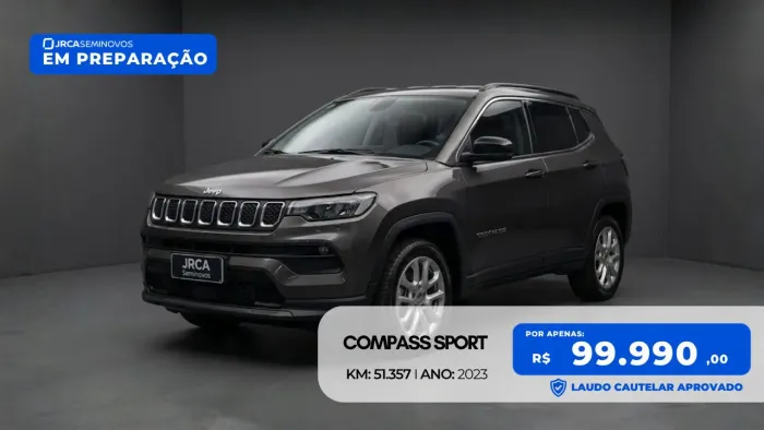 Jeep Compass Sport T270 1.3 TB 4X2 Flex AUT 2023