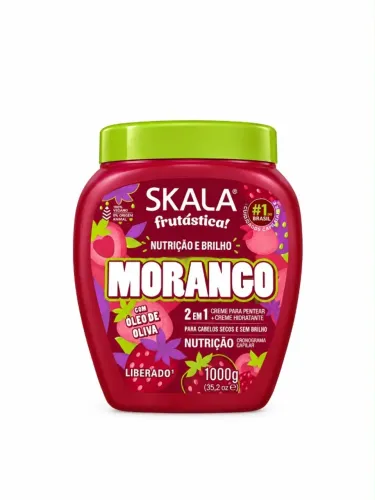 Creme de pentear Skala de Morango