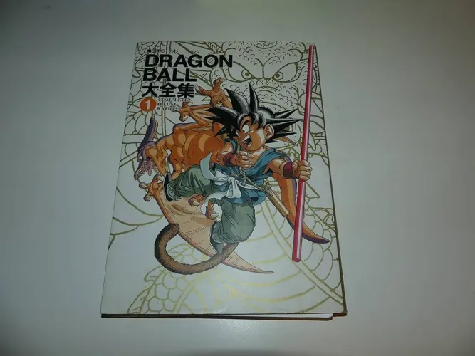 Livros daizenshuu dragon ball volume 1 e 3 em japones.