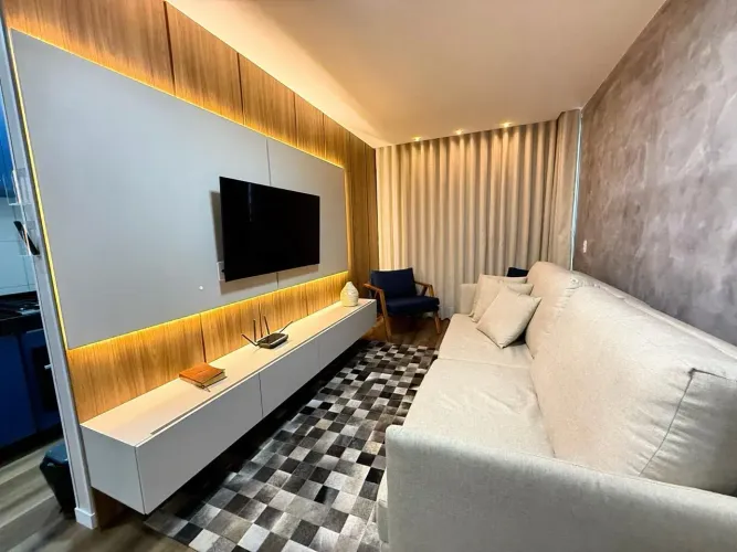 Torre Evidence Mobiliado, 65m², 2 quartos, 1 garagem, R$ 1 Milhão (aceita financiamento)