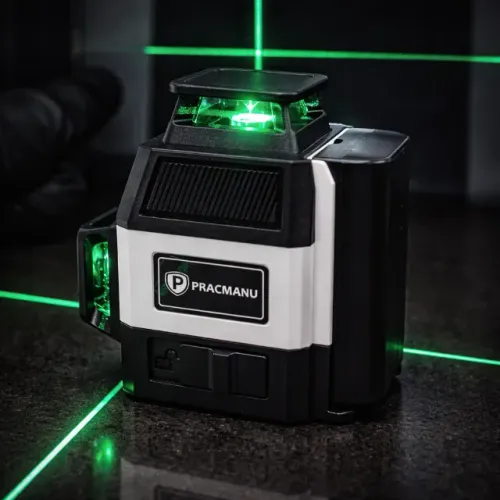 Nível Laser 12 Linhas Verde - Compacto & Profissional.