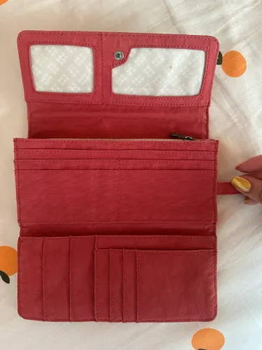 Carteira kipling tecido