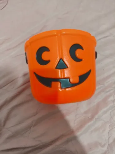 Balde Abobora Halloween 