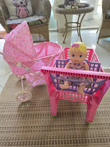 Kit carrinho de boneca