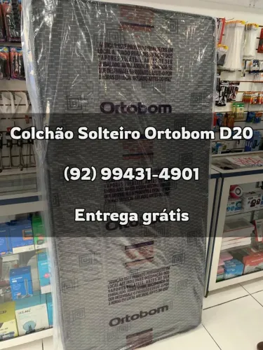 Colchão Solteiro Ortobom D20 12 cm (ENTREGA GRÁTIS)