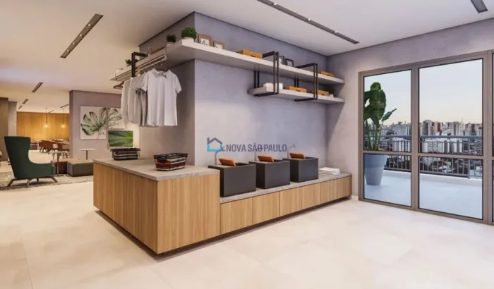 Studio de 45,92m² à venda em Moema, próximo ao metrô