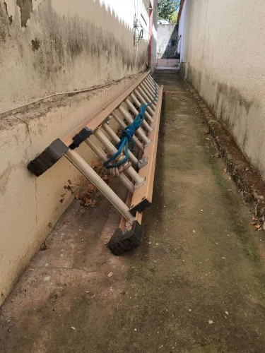 Escada de Fibra 4,20m Extensível (8,40m)