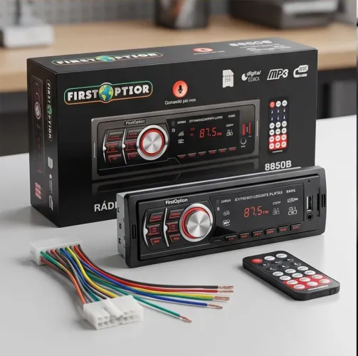 Radio de Carro 8850B First Option