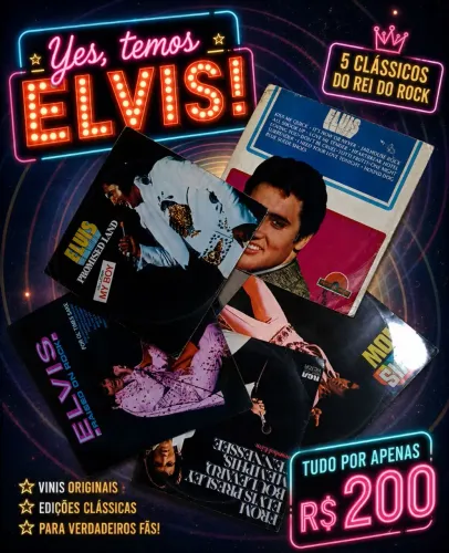 Lote Discos Elvis Presley
