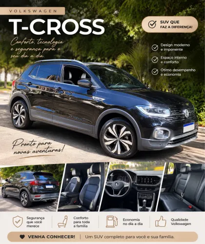 Volkswagen T-Cross Highline 1.4 TSI Flex 16V 5P AUT 2020