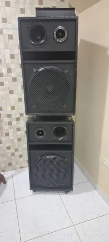 Amplificador Oneal 3500w + dois caixa grandes