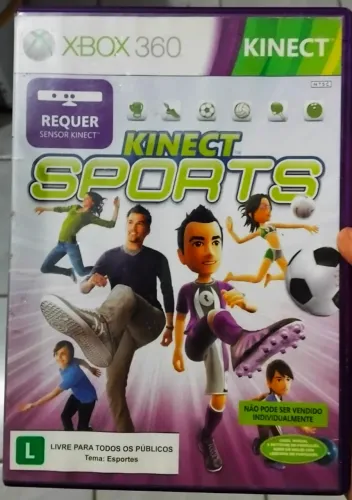 Jogo XBOX 360 Kinect Sports (midia em bom estado)