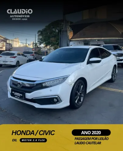 Honda Civic Sedan EXL 2.0 Flex 16V Aut.4p 2020