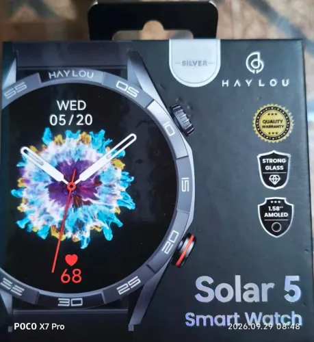 Smartwatch Haylou solar 5