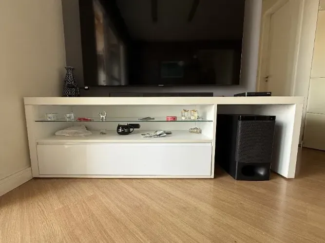Rack Etna Branco 180cm 