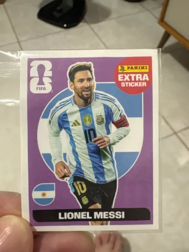 Figurinha Extra Sticker Messi