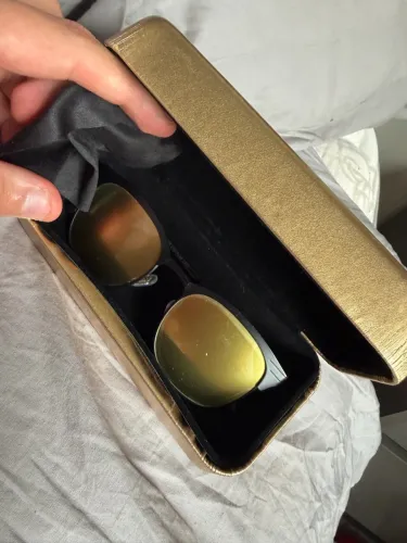 Oculos chilli beans dourado