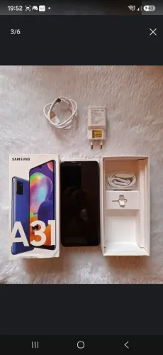 Samsung galaxy A31 novo na caixa