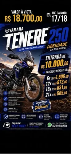 Tenere 250 17/18