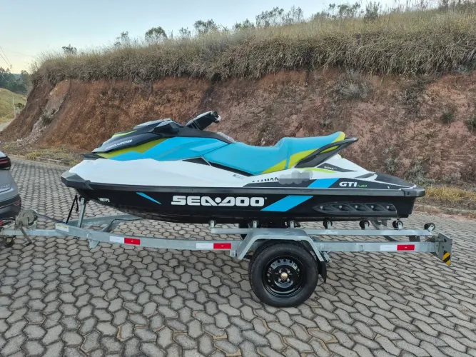 SEA-DOO GTI 130 2016 + CARRETA RODOVIÁRIA 2019