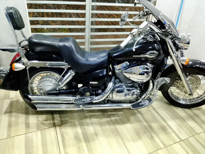 Honda Shadow 750 2007 Custom Completa - Impecável, Equipada e Pronta para Viajar