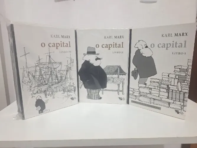 (Novos - Usados) Livros O Capital Karl Marx - 3 Volumes (1, 2, 3)